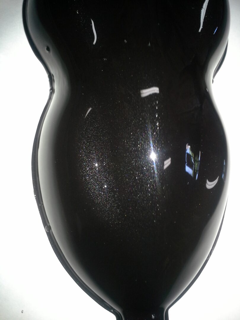 # 1150 High Gloss Black High Sparkle Metallic Single Stage Acrylic Enamel  Gallon Paint Kit