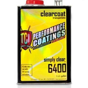# 6400 Performance Clear Coat 5 Quart Kit