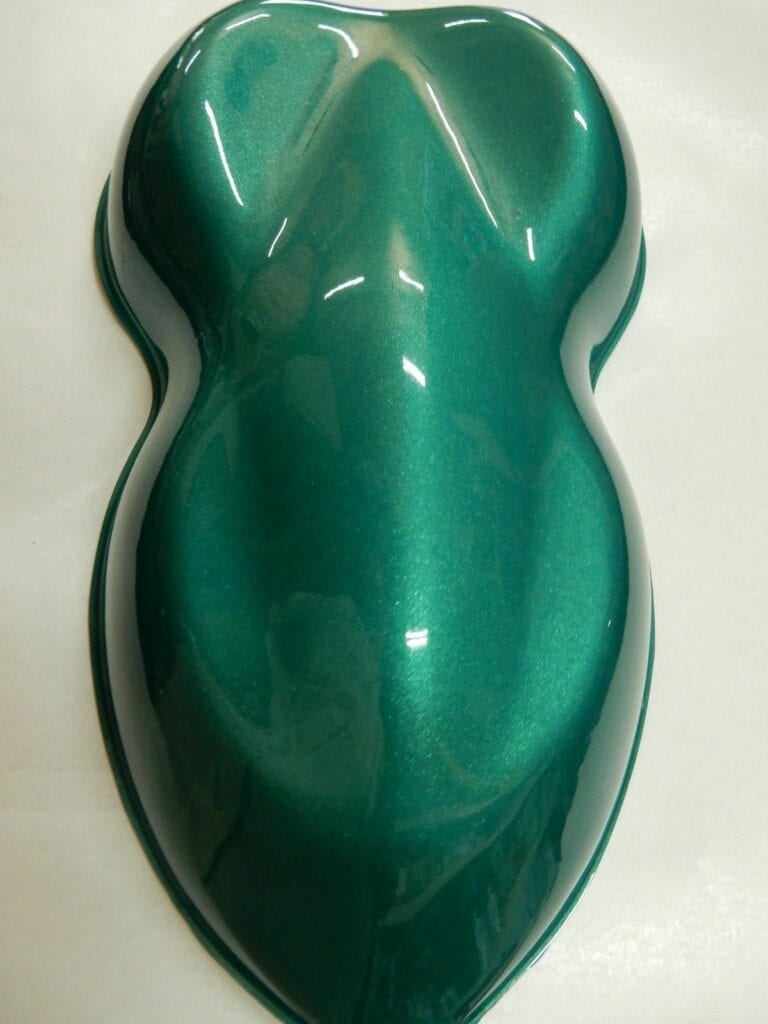 7693 Green Teal 2 Quart Sparkle Acrylic Enamel, Single Stage