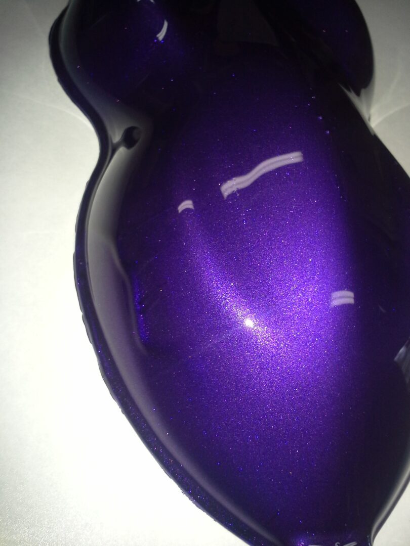 #1378 High Gloss Crazy Purple High Sparkle Metallic Single Stage Acrylic  Enamel Gallon Paint Kit