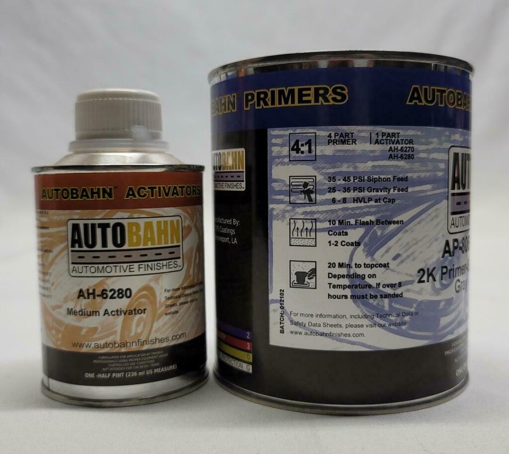 AP - 8060 Quart Kit Gray 2K Primer/Sealer | All Kandys