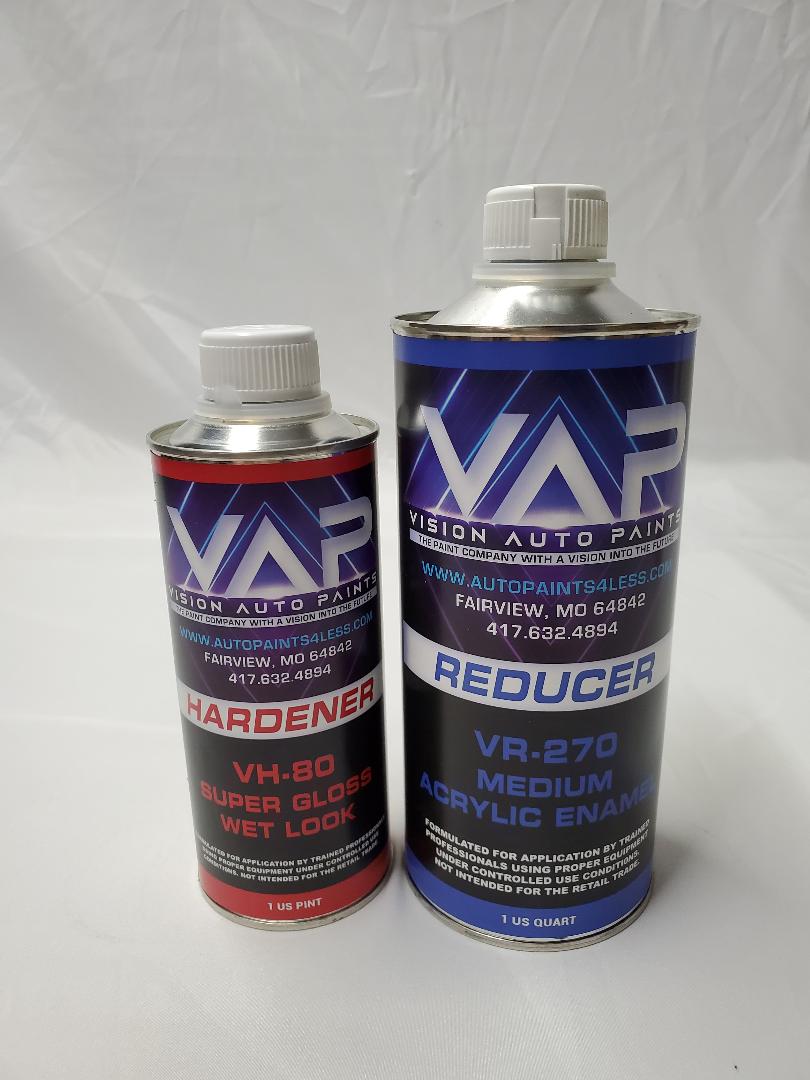 VAP Hardener and Reducer Vision Auto Paint