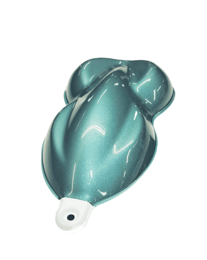 1636 High Gloss High Sparkle Seaside Teal Metallic Quart Kit