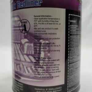 # TBL6 Black Armour Liner Spray In Truck Bed Liner 5 Quart Bed Liner and Activator